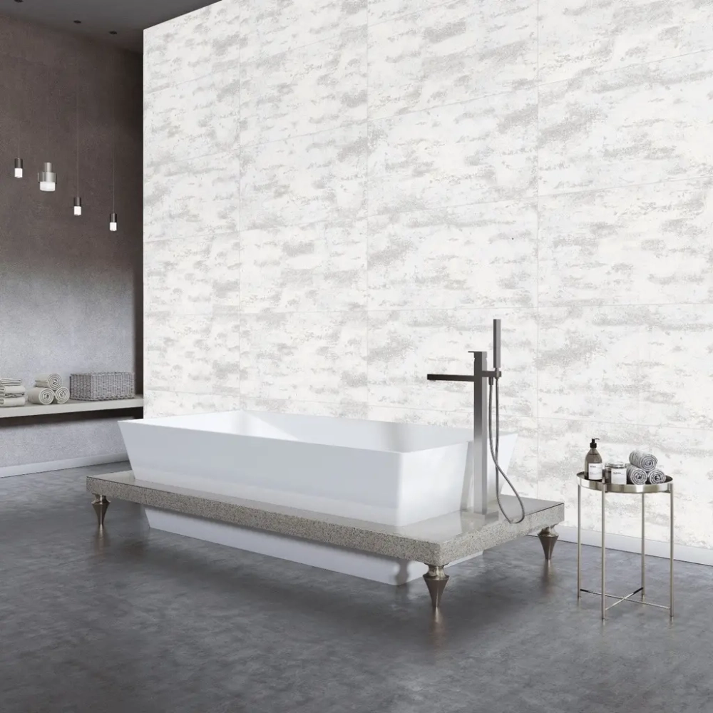 METALLIC WHITE 600*1200 керамогранит матовый