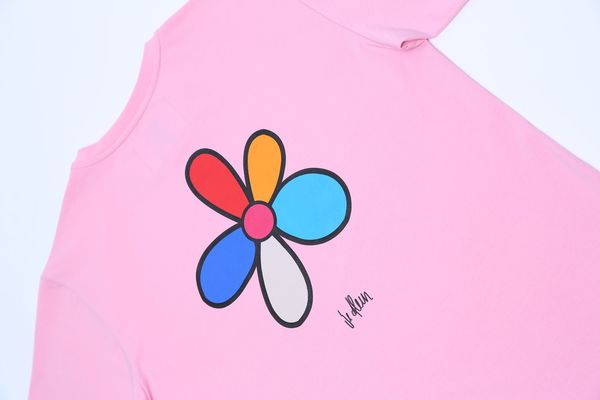 Футболка Je Fleur Розовая - фото 5
