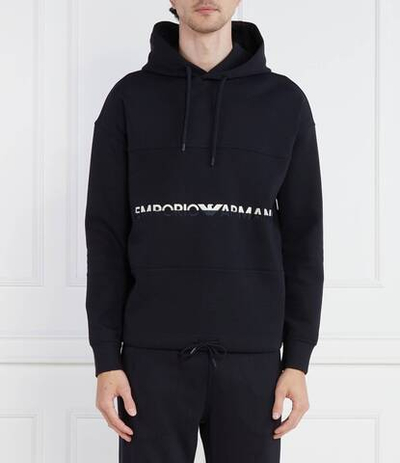 Худи Emporio Armani - темно-синий(6R1MCM 1JHSZ)