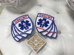 Вышивка шевронов, логотипов.