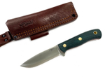 Нож Скаут, N690 конв., микарта изумруд, 237.0552