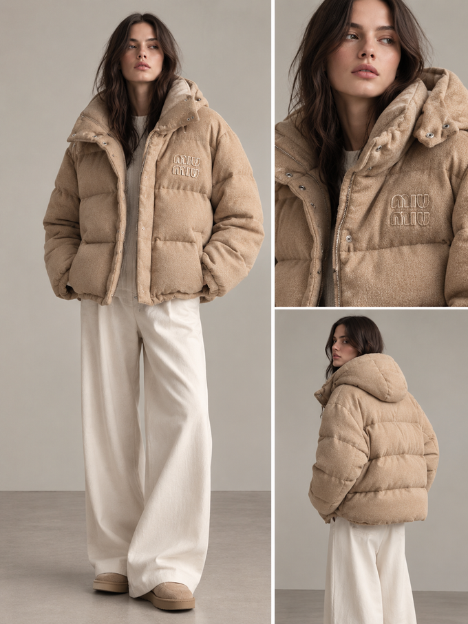 Пуховая куртка Miu Miu, XS