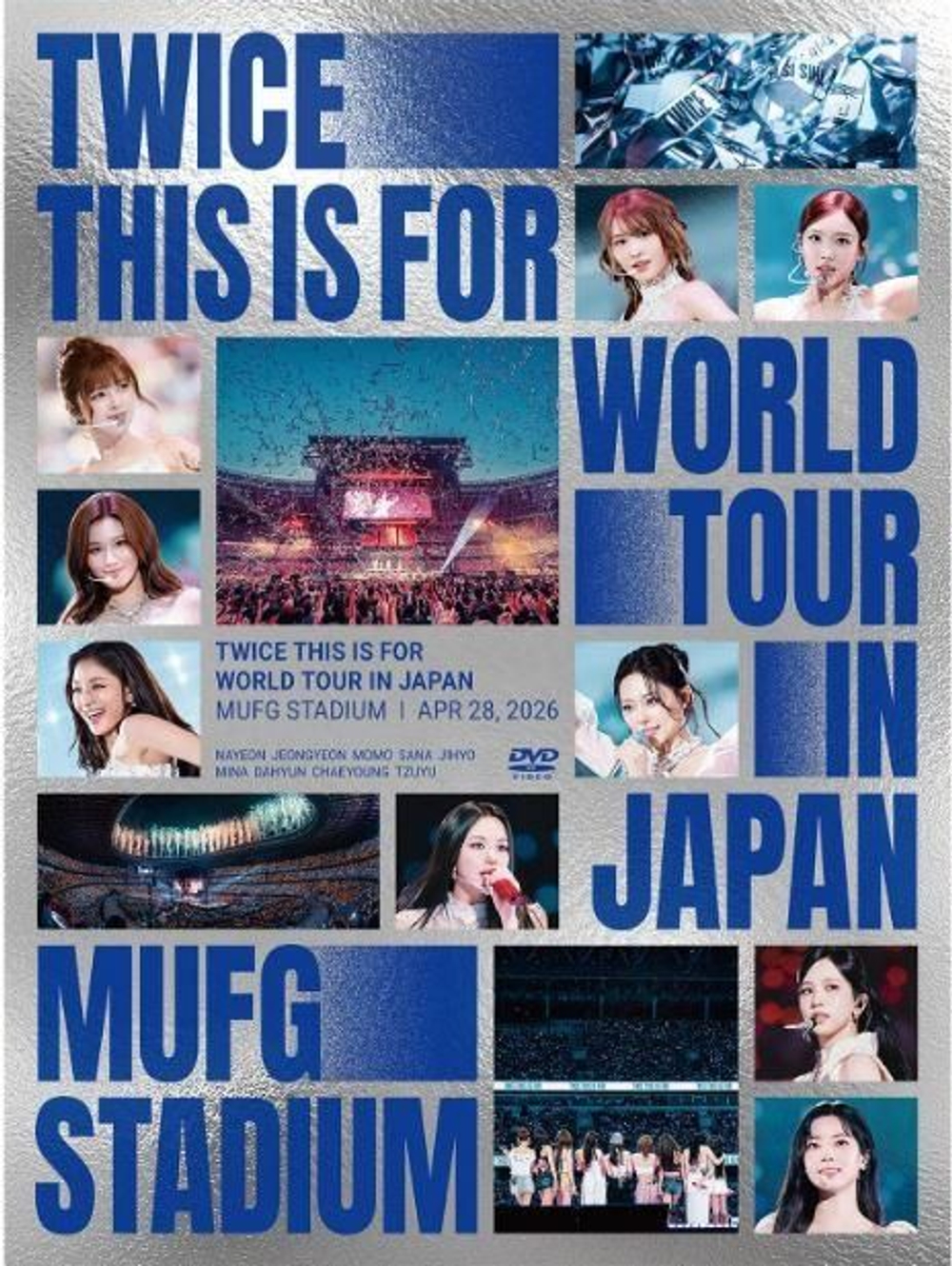 (ПРЕДЗАКАЗ) видео TWICE - THIS IS FOR WORLD TOUR IN JAPAN MUFG STADIUM DVD LIMITED Edition