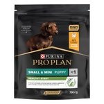Сухой корм PRO PLAN HEALTHY START для щенков мелких и карликовых пород курица 700 г