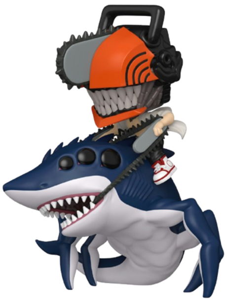 Фигурка Funko POP! Rides Chainsaw Man Reze Chainsaw Man & Beam