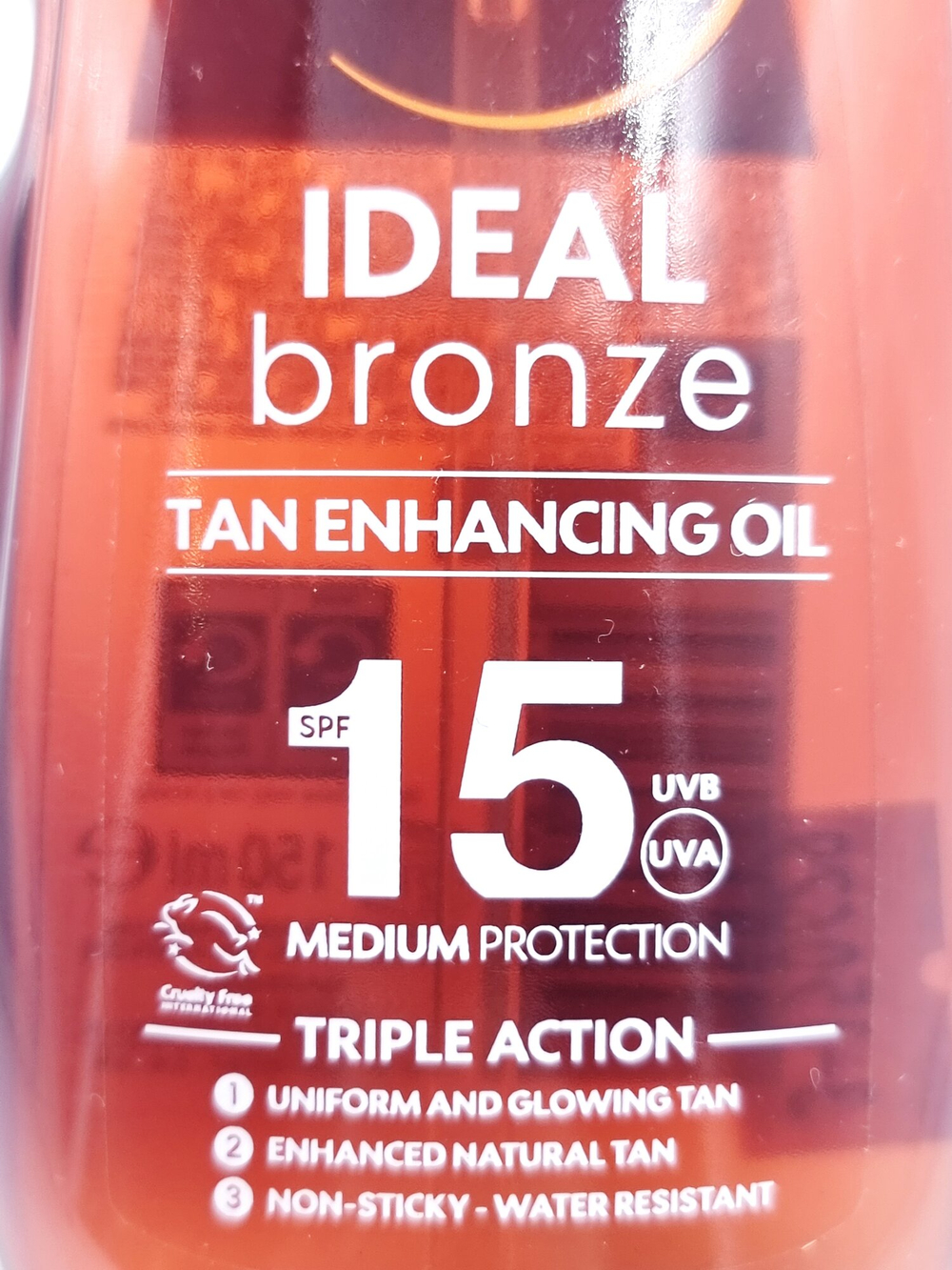 Garnier Ambre Solaire Масло усиливающее загар, SPF 15, водостойкое, 150 мл (Франция)