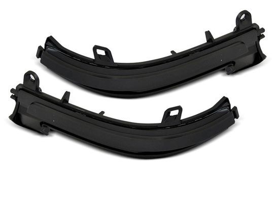 Повторители указателей поворота в зеркала для BMW 1 / 2 / 3 / 4 / X1 LED динамические темные
