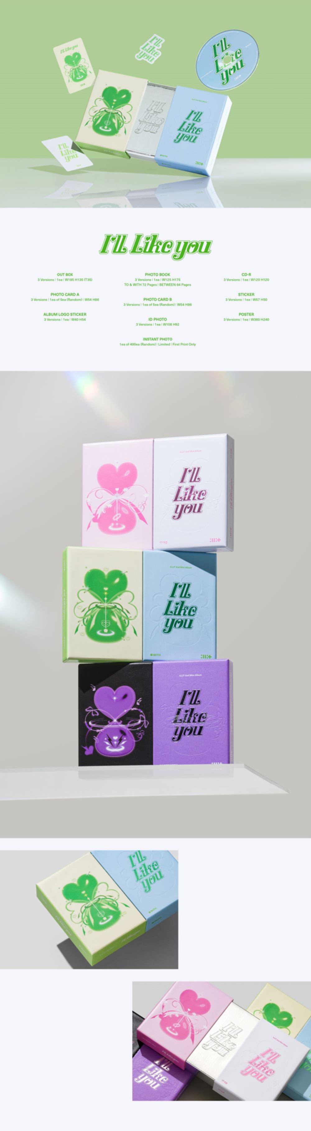 Альбом ILLIT - 2nd Mini Album ILL LIKE YOU