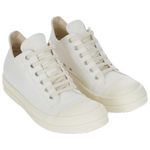 Rick Owens DRKSHDW TEMPLE Low top Canvas Shoes Women"s White