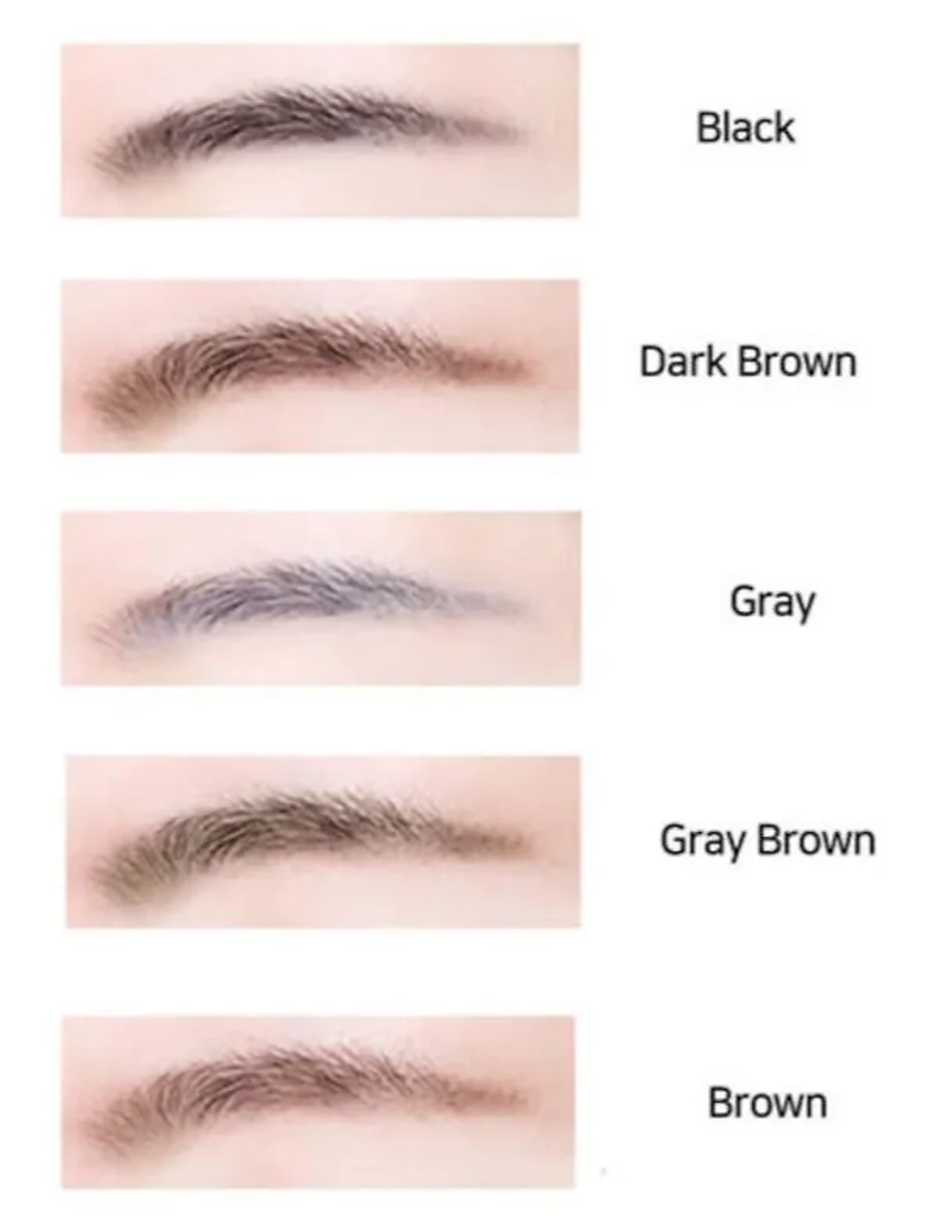 Anjo Professional Eyebrow Pencil Triangular Brown Треугольный карандаш для бровей коричневый, 1 шт