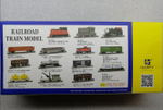 Модель Крытого вагона 40 box with sliding для Железной дороги HanFly Metal Model Train, 1 состав - HF98210 , Возрастные ограничения от 14+