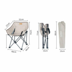 Стул складной туристический Naturehike NH20JJ022 хаки, 6927595766385