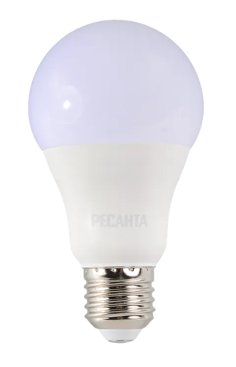Лампа светодиодная Ресанта LL-R-A65-15W-230-6K-E27