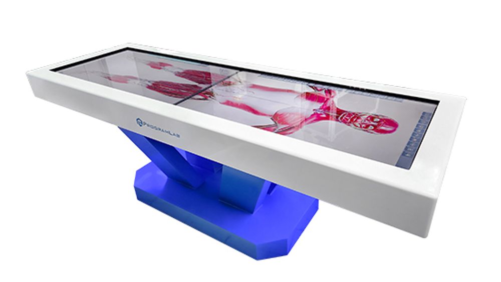 Интерактивный анатомический стол PL-Anatomy Tab Duo (полноростовой 50'' металл-пластик-МДФ)