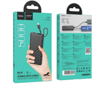 Powerbank Hoco J129 5000mAh с шнуром Lightning черный