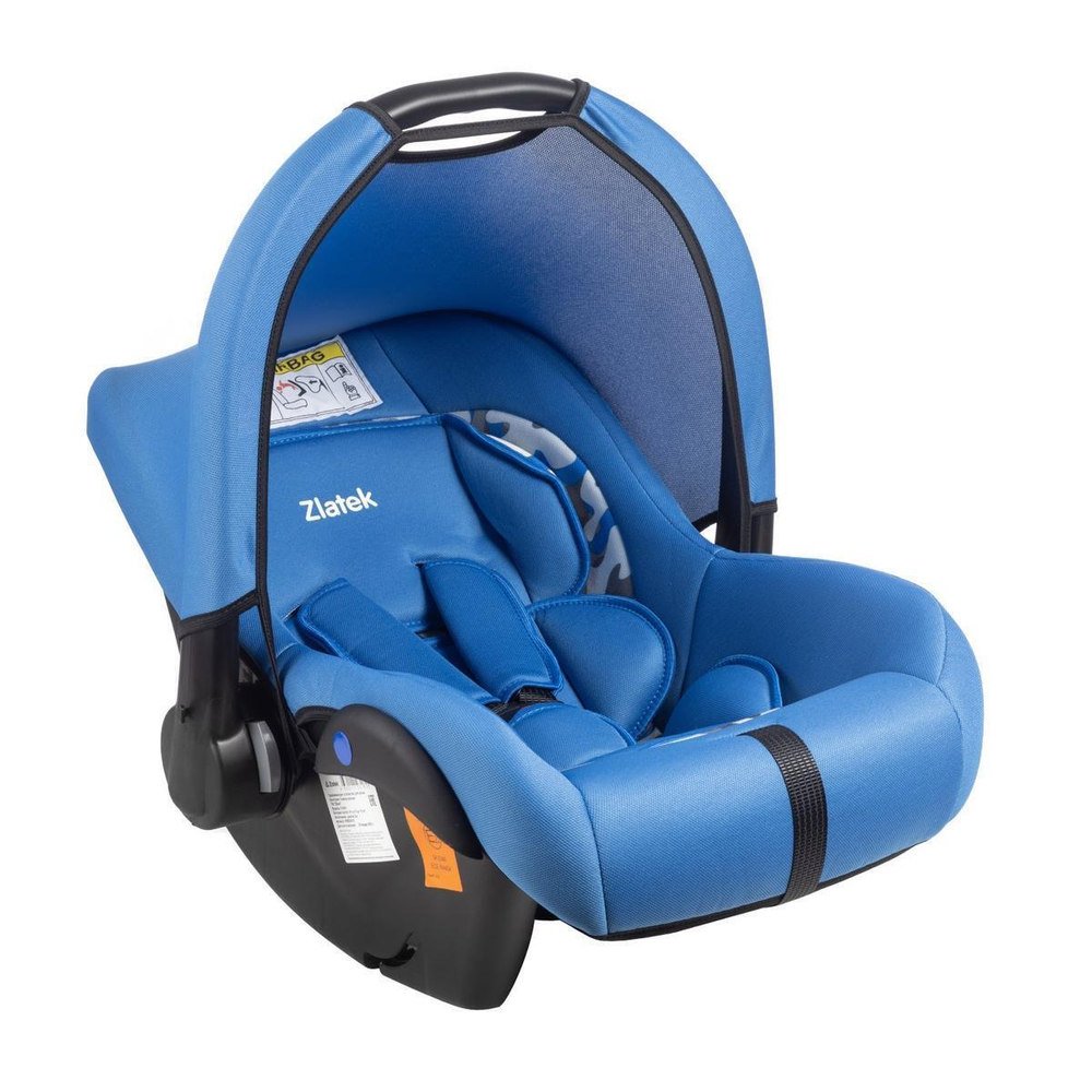 Автокресло COLIBRI Lux, гр. 0+ (0-13кг) джаззи (Zlatek)