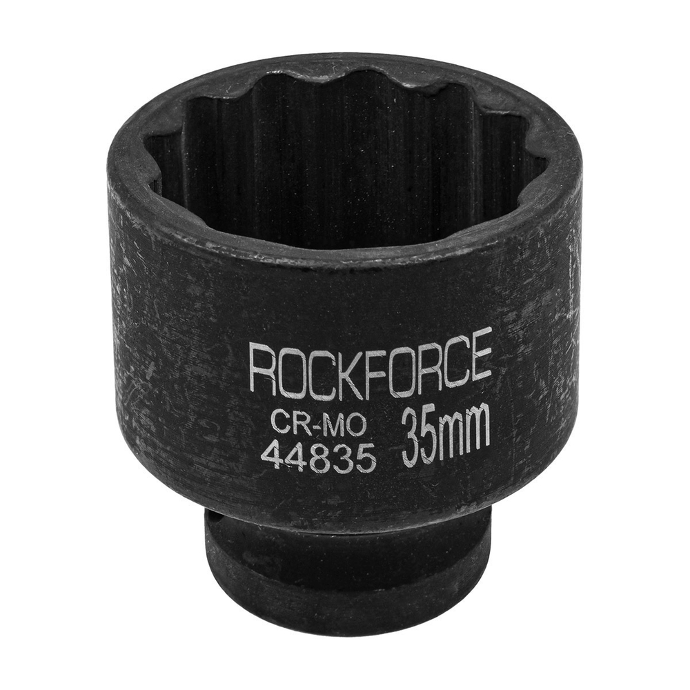 Головка ударная 35мм 1/2''12гр. RockForce##Rock FORCE RF-44835