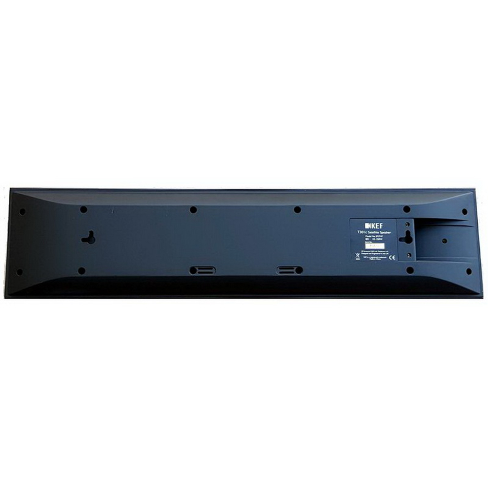 KEF T301C Black узкопрофильная пассивная акустическая система центрального канала