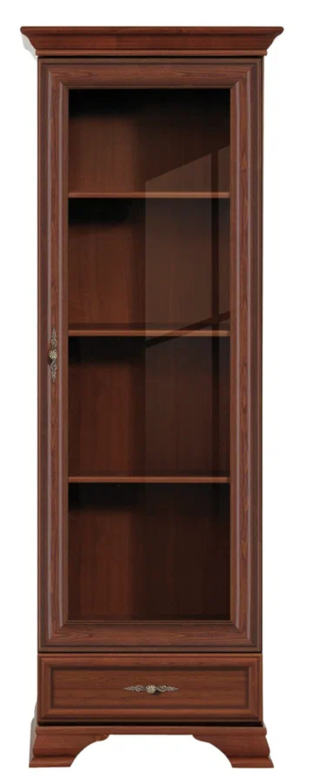 Витрина однодверная Кентаки REG1W1S каштан