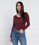 свитер pascale GUESS - бордовый(W2BR52 Z2NQ2)