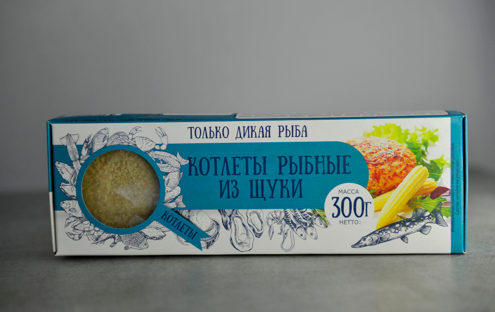 Котлеты рыбные из щуки в панировке Don Kreveton 0,3кг