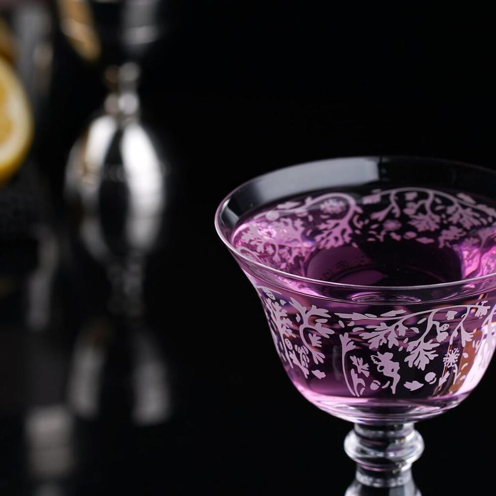 Рюмка коктейльная 185 мл "Retro" декор d 9,2 см h14 см Cocktail Week P.L. [6]