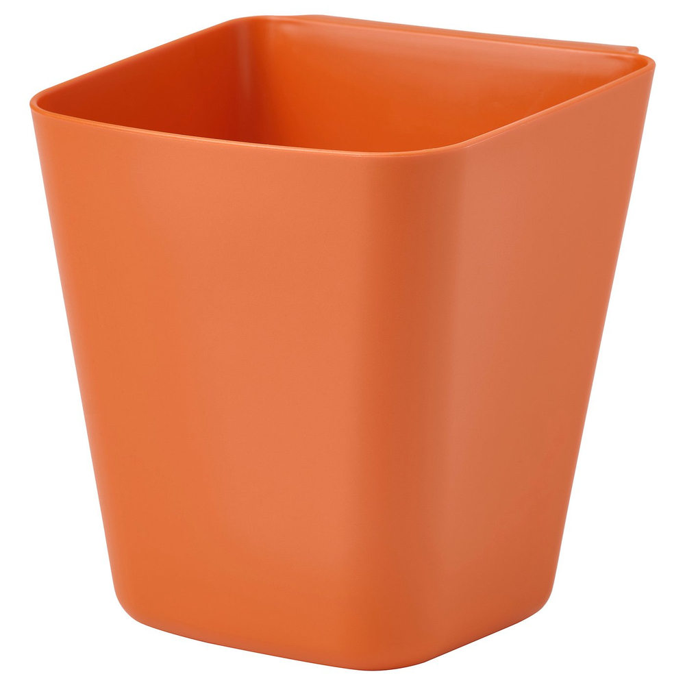 IKEA SUNNERSTA  (ИКЕА СУННЕРСТА)  -  Контейнер - ярко-оранжевый 12х11 см