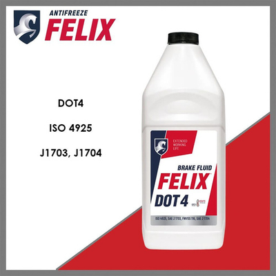 Жидкость тормозная 0.91L DOT 4 'Тосол Синтез'