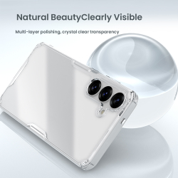 Прозрачный усиленный чехол от Nillkin для Samsung Galaxy S25, серия Nature TPU Pro Case