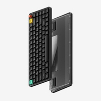 Беспроводная ультратонкая механическая клавиатура Nuphy AIR75v3 Nebula Dark, RGB, Hot Swap, Red Nano Switch, NuPhy IO 2.0 (AIR75v3-ND-RN)