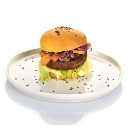 Форма силиконовая для приготовления булочек и пирожных burger bread, 20х30 см