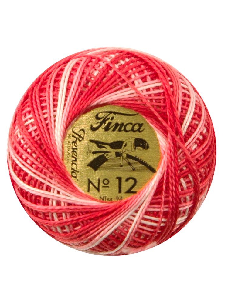 Мулине Finca №12 Perle (Жемчужное), цв. мультиколор 9395 / 1 мот. х 53 метра