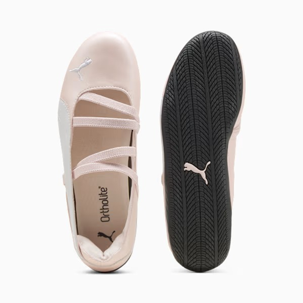 PUMA Женские кроссовки-балетки Speedcat Ballet Metallic, нежно-розовый