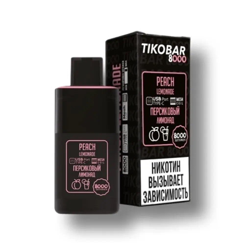 М. Tikobar 8к Peach Lemonade (Персиковый Лимонад)