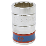 KING TONY (433017M) Головка торцевая стандартная двенадцатигранная 1/2", 17 мм