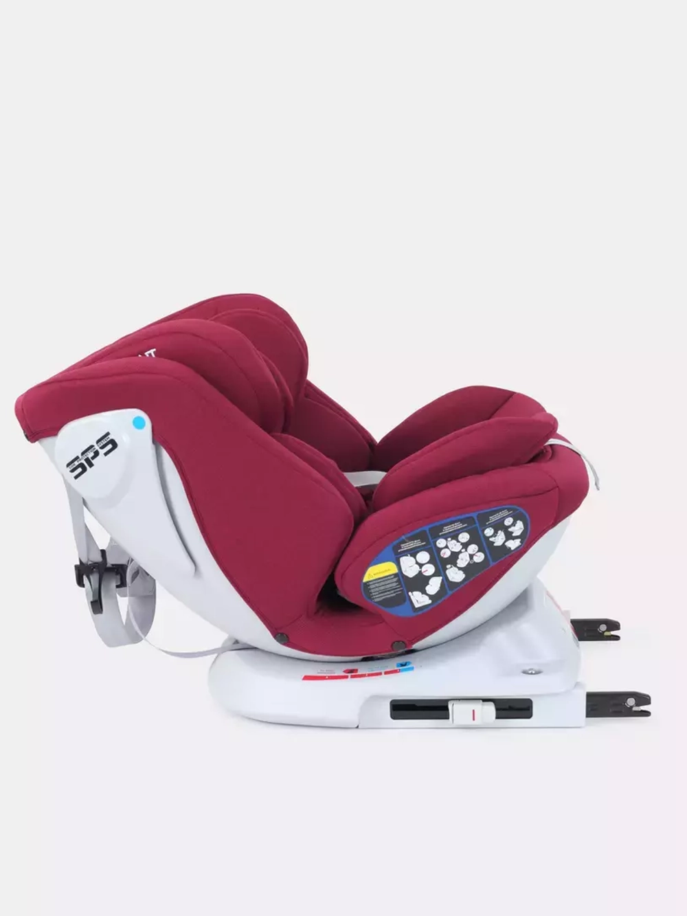 Автокресло Rant Nitro isofix 0/1/2/3 (0-36кг) Red