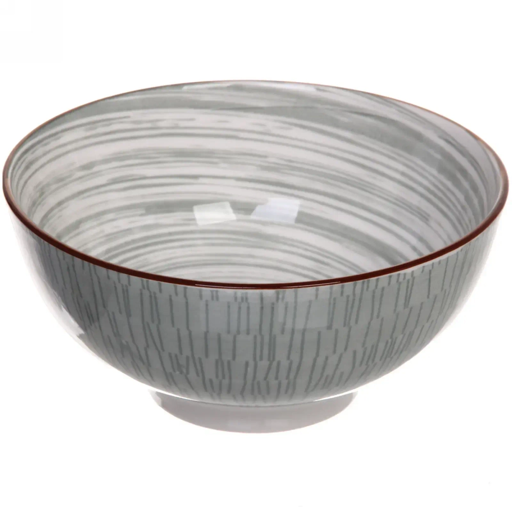 Салатник керамический «Тоскана» 800мл 15,5*7см серый