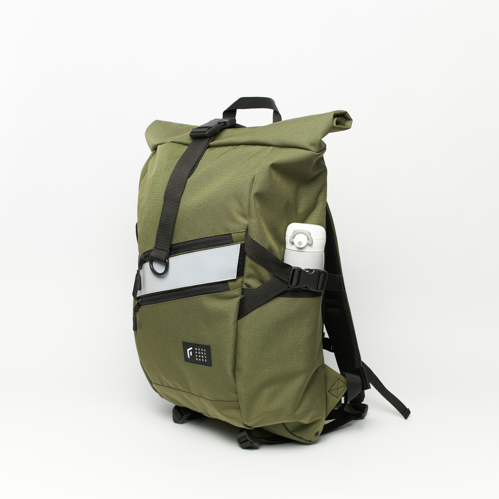 Рюкзак Technic Rolltop L темный хаки