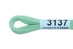 Мулине Gamma 100% хлопок, цв.3137 св.св.бирюзовый, 24 мотка по 8 метров