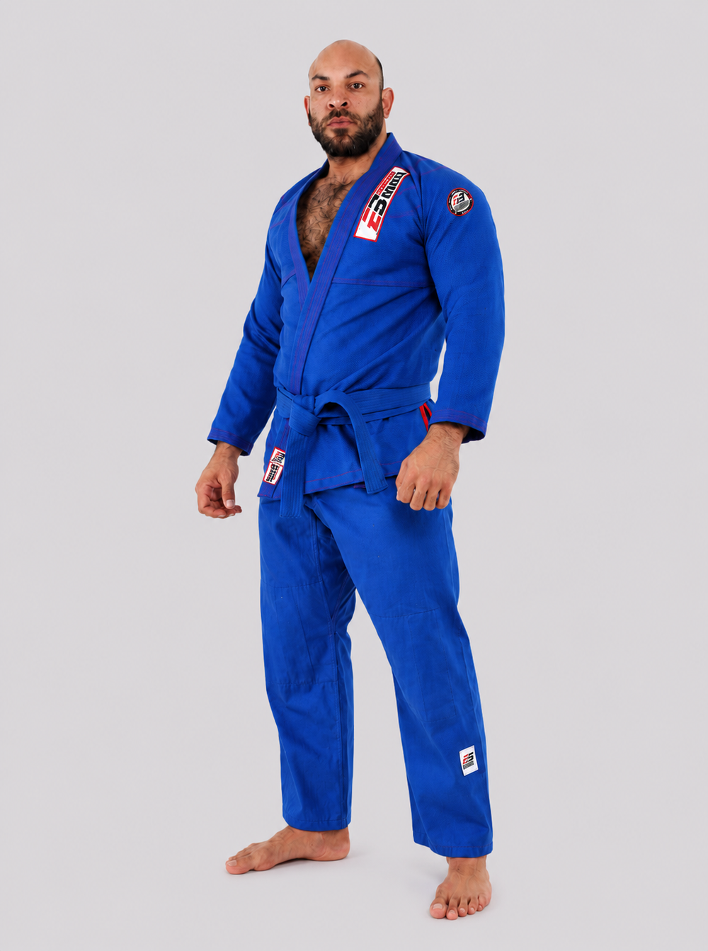 Кимоно BJJ бразильское джиу-джитсу ESKHATA  синий