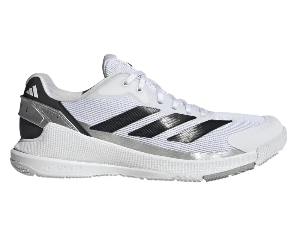 Мужские кроссовки для Падел Adidas Crazyquick LS Padel M - cloud white/core black/silver metallic