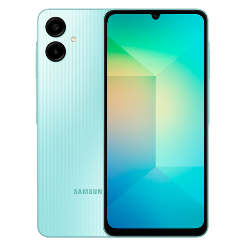 Смартфон Samsung Galaxy A06 4/128GB, Light Green (Светло-зеленый)