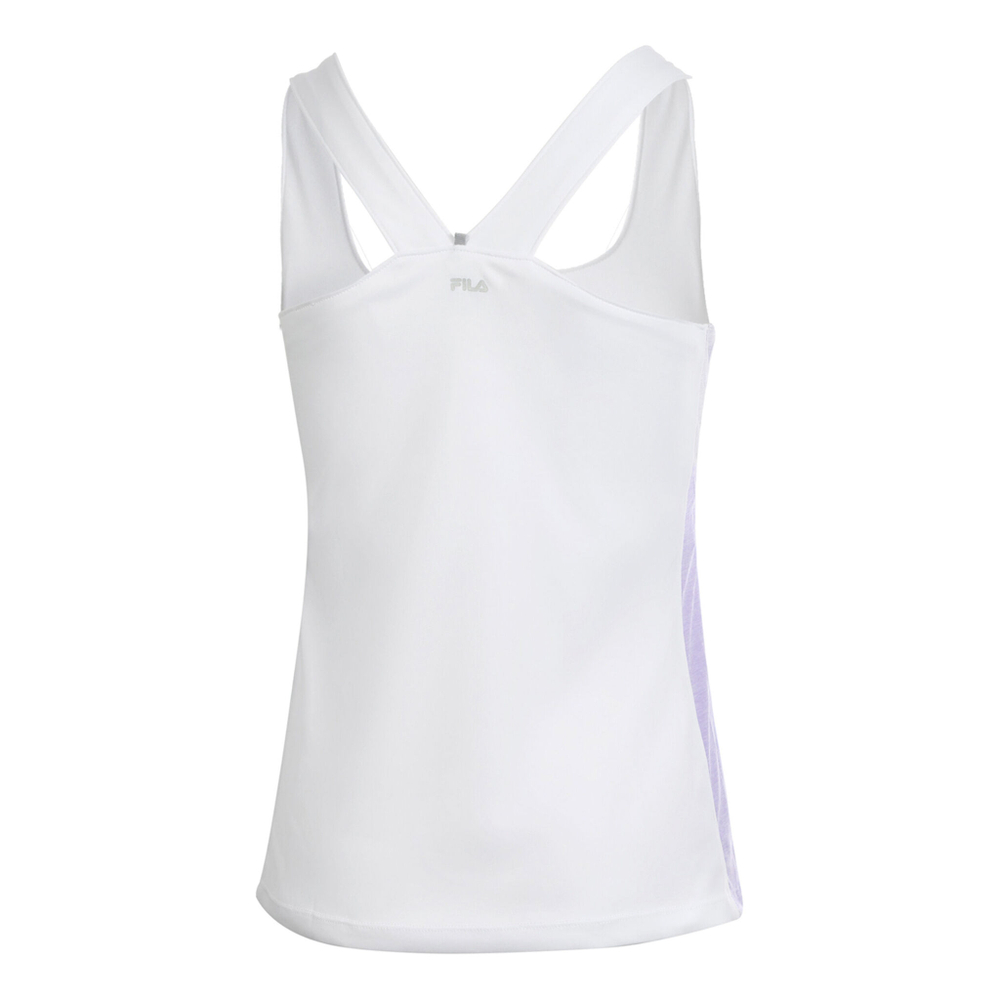 Женская теннисная майка Fila Sera Tank Top Women - White, Lilac