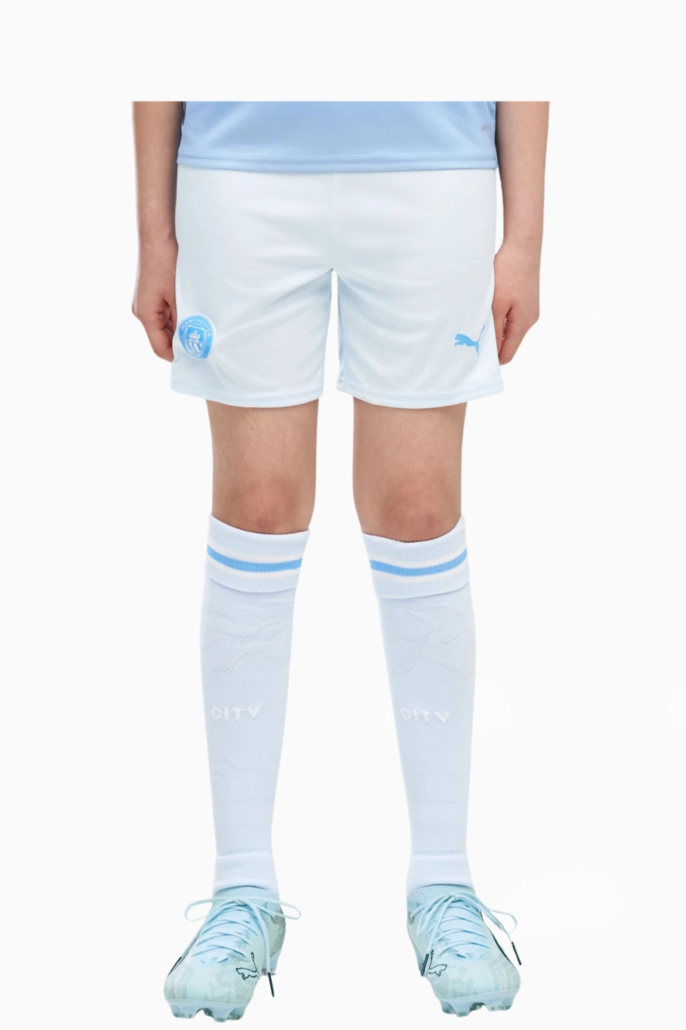 Шорты Puma Manchester City 26/27 Home Junior - белый