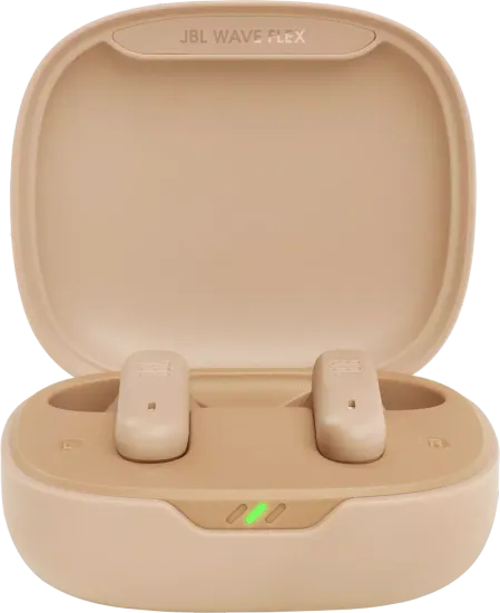 Беспроводные Наушники JBL Wave Flex Бежевый
