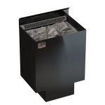 Электрическая печь SAWO NORDEX NRN-80Ni2-BL-Z-C (8,0 кВт, черная, внутри оцинковка, снаружи нержавейка, выносной пульт (встроенный блок мощности, пульт покупается отдельно)