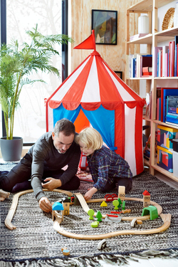 IKEA LILLABO  (ИКЕА ЛИЛЛАБО)  -  Железная дорога, 50 шт.