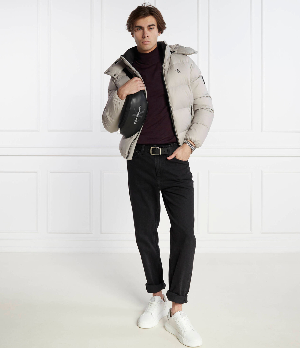 Пуховая куртка CALVIN KLEIN JEANS - серый(J30J323468)