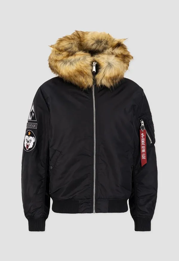 Куртка утепленная мужская ALPHA INDUSTRIES MA-1 Hooded Arctic
