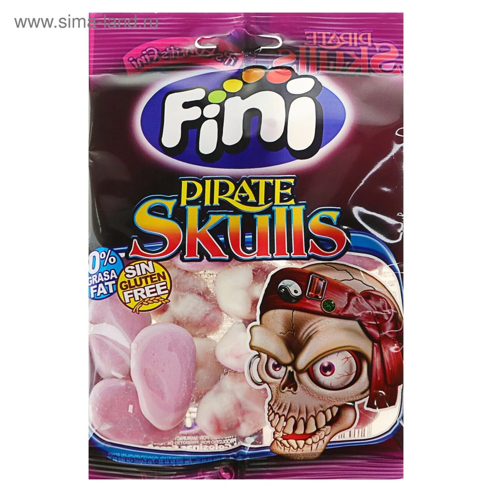 Мармелад Fini Пираты с ягодной начинкой, 100 г